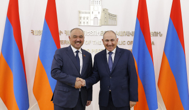 Վարչապետը հյուրընկալել է Ղրղզստանի խորհրդարանի նախագահի գլխավորած պատվիրակությանը
