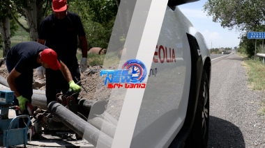 Սեփական ուժերով ջրագծերի կառուցման աշխատանքներ՝ Ակնալիճ համայնքում