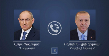 Նիկոլ Փաշինյանը հեռախոսազրույց է ունեցել  Էրդողանի հետ