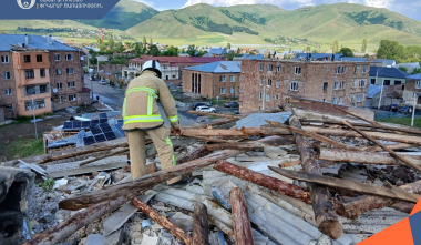 Ինչ վնասներ են եղել հունիսի 14-15-ը ուժեղ քամու, անձրևի և կարկուտի հետևանքով. ՆԳՆ-ն տվյալներ է հրապարակել