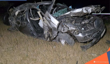 Ավտոմեքենան գլորվելով հայտնվել է դաշտամիջյան հատվածում․ կան զոհեր