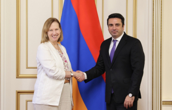 Ալեն Սիմոնյանն ու դեսպան Քվինը քննարկել են Հայաստան-ԱՄՆ երկկողմ հարաբերությունների օրակարգային հարցերը