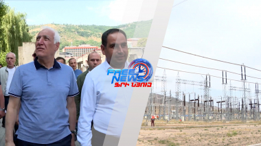 Նախագահն այցելել է Իրան Հայաստան բարձրավոլտ էլեկտրահաղորդման գծի ենթակայան