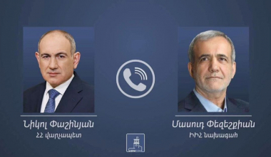 Վարչապետ Փաշինյանն Իրանի նախագահին է ներկայացրել Վաշինգտոնում տեղի ունեցած բանակցությունների արդյունքները