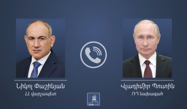 Փաշինյանը Պուտինին է ներկայացրել Վաշինգտոնում տեղի ունեցած բանակցությունների արդյունքները