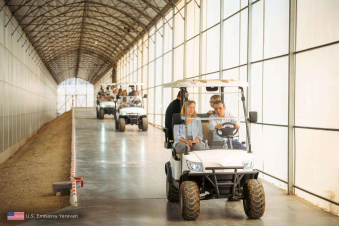 Դեսպան Քվինը այցելել է «Սպայկա» ՍՊԸ