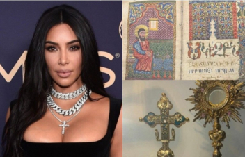 Քիմ Քարդաշյանը ցուցադրել է Սուրբ Ղազար կղզու հայկական ձեռագրերի հավաքածուն