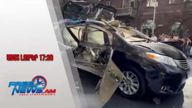 Տուժածներ՝ ավտոմեքենայի պայթյունի հետևանքով․ արտակարգ պատահար՝ Ամիրյան փողոցում․ 02․09․25/17․30/