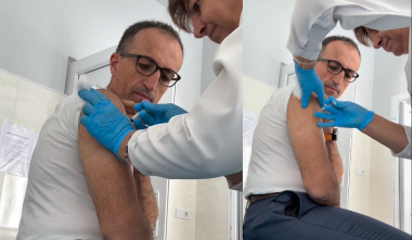 Արսեն Թորոսյանը պատվաստվել է սեզոնային գրիպի դեմ