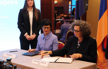 Ստորագրվել է «Փախստականների արձագանքման պատուհան Հայաստանի համար» դրամաշնորհային համաձայնագիրը