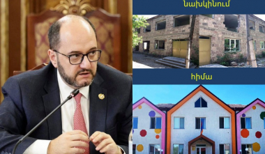 Հերթով բոլոր մանկապարտեզները կունենան այս տեսքը. Հարությունյան