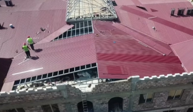 Ընթացքի մեջ են Աղավնատուն բնակավայրի մանկապարտեզի շինաշխատանքները. Խուդաթյան