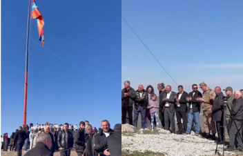 Դավիթ Դանիելյանը Տեղ համայնքում մասնակցել է ՀՀ դրոշի բարձրացման արարողությանը. տեսանյութ