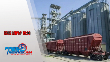 Ադրբեջանից Հայաստան է ուղևորվել 1050 տոննա հացահատիկով բեռնված գնացքը․ 04.11.25/19.30/