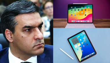 Մարդ չի հավաքվում, Արման Թաթոյանը ստիպված խաղարկում է 4 iPad և 1 notebook