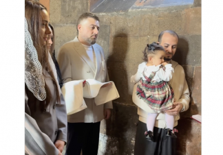 Արման Հովհաննիսյանը մկրտել է հայտնի թմբկահար Էֆոյի երեխային