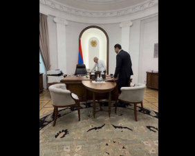 Աշխատանքային հանդիպում Համբարձում Մաթևոսյանի հետ. վարչապետը տեսանյութ է հրապարակել