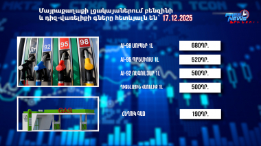 Տարադրամի փոխարժեքը. 17․12.2025