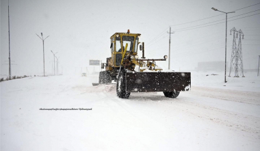 Սպիտակի ոլորանները, Նորավան-Լծեն-Տաթև, Սիսիան-«Զանգեր» ավտոճանապարհը փակ են կցորդով տրանսպորտային միջոցների համար