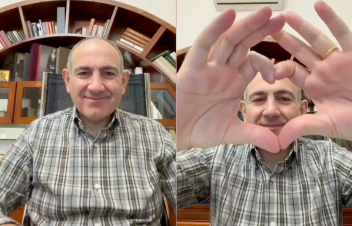 Ժողովուրդ ջան, արթնացել եք, թե դեռ քնած եք, սիրում եմ բոլորիդ, և շնորհավոր էս հրաշալի Նոր տարին. վարչապետ