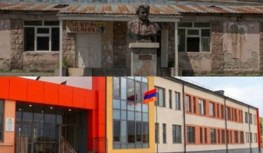 Հրազդանում վթարային թիվ 2 հիմնական դպրոցի շենքի փոխարեն կառուցվել է նորը