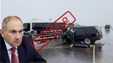 Վթարի ենթարկված ավտոբուսը վարչապետին չի ուղեկցել, վարչապետը եղել է Երևանում․ կեղծիք է տարածվում