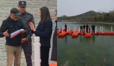 ՆԳ նախարարը ծանոթացել է Սևանի ջրափրկարարական ջոկատի վարչական նոր համալիրի շինաշխատանքներին և նավամատույցի կառուցմանը