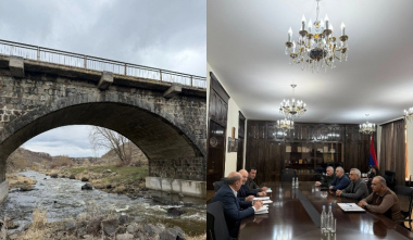 Կարվի առավելագույնը՝ Ախուրյան գետը բնականոն հուն վերադարձնելու համար. ՋԿ նախագահն այցելել է Շիրակի մարզ