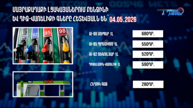Փոխարժեքներ և տնտեսական լուրեր 04.05.2026
