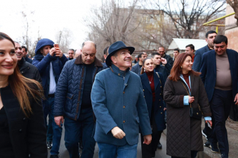 ՔՊ թիմն ու վարչապետը քարոզարշավ են իրականացնում Արագածոտնի մարզում