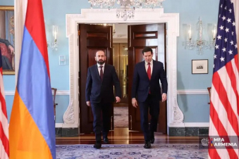Հայաստան է Մարկո Ռուբիոն և Արարատ Միրզոյանը մասնակցում են փոխըմբռնման հուշագրի ստորագրմանը