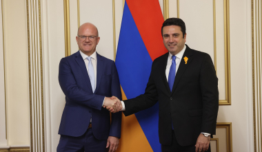 ԱԺ նախագահը Ֆրանկոֆոնիայի դիտորդների հետ քննարկել է ընտրական գործընթացները