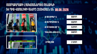 Փոխարժեքներ և տնտեսական լուրեր 08.06.2026