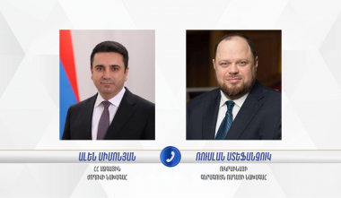 Ուկրաինայի խորհրդարանը պատրաստ է շարունակել Հայաստանի հետ համագործակցությունը. Ստեֆանչուկը՝ Սիմոնյանին