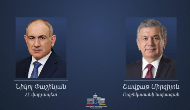 Վստահ եմ, որ այս բարձր պաշտոնում Ձեր գործունեությունը կնպաստի Ձեր ժողովրդի կենսամակարդակի հետագա բարձրացմանը. Միրզիյոևը՝ Փաշինյանին