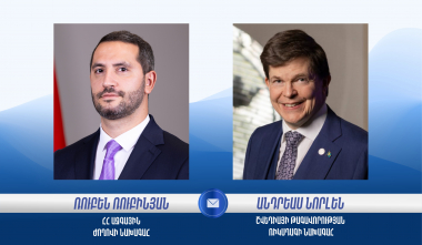 Շվեդիայի Ռիկսդագի խոսնակը շնորհավորել է Ռուբեն Ռուբինյանին՝ ՀՀ ԱԺ նախագահի պաշտոնում ընտրվելու կապակցությամբ