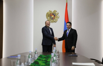 Ալեն Սիմոնյանն ընդունել է Հայաստանում Եվրոպական Միության գործընկերության առաքելության ղեկավարին