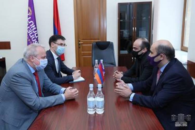 ԼՀԿ–ն  ընդունել է  ՀՀ-ում Ռուսաստանի արտակարգ և լիազոր դեսպան Սերգեյ Կոպիրկինին