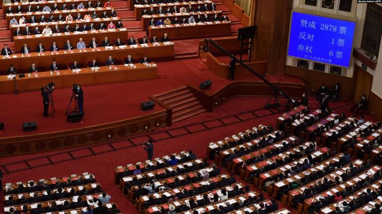 Չինաստանի խորհրդարանը սկսել է քննարկել Հոնկոնգին վերաբերող վիճահարույց օրինագիծը
