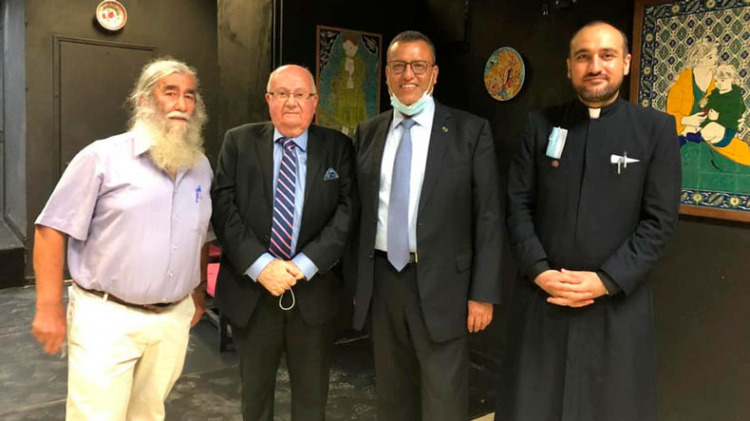 Երուսաղեմի քաղաքապետն այցելել է հայկական հախճապակու արվեստին նվիրված ցուցահանդես