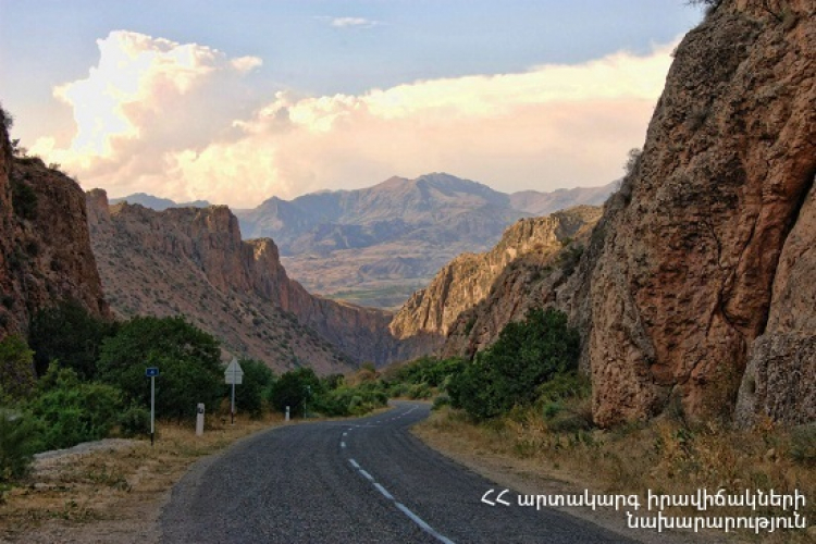 ՀՀ տարածքում ավտոճանապարհներն անցանելի են