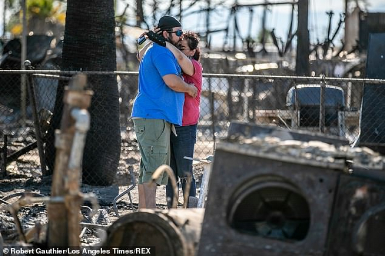 Կալիֆոռնիայի հարավում հրդեհի հետևանքով 40 տուն է այրվել, տարհանվել են տասնյակ մարդիկ (լուսանկարներ)