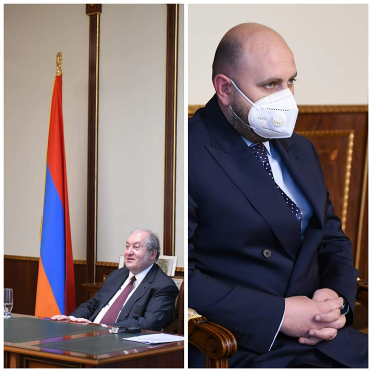 ՀՀ նախագահն ու ԿԲ նախագահը անդրադարձել են համավարակի տնտեսական հետևանքներին և դրանց հաղթահարմանն ուղղված միջոցառումներին