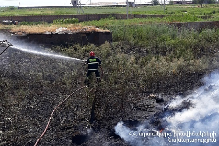 Հրդեհ Նորամարգ գյուղում. տեսանյութ