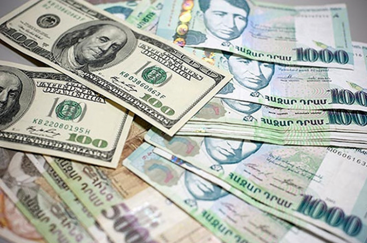 ԱՄՆ մեկ դոլարը հայաստանյան բանկերում գնվում է 488.50 դրամ առավելագույն փոխարժեքով
