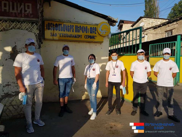 Արցախում մեկնարկել է «Stop COVID 19» ծրագրի երկրորդ փուլը