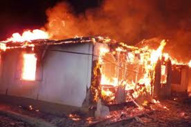 Հաղթանակ գյուղում այրվել է վագոն տնակ