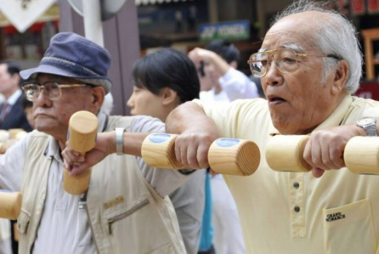 Ճապոնիայում 100 տարեկանից բարձր բնակիչների թիվը գերազանցել է 80 հազարը