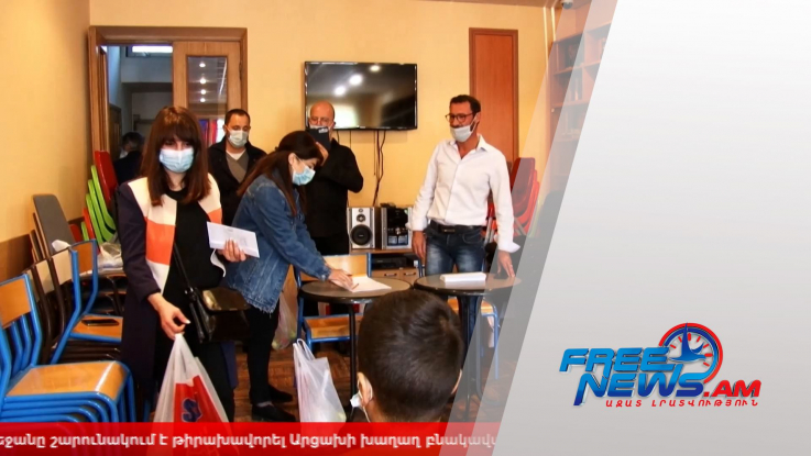 Ֆրանսիահայ եղբայրները Հայաստանում արցախցիների կողքին են