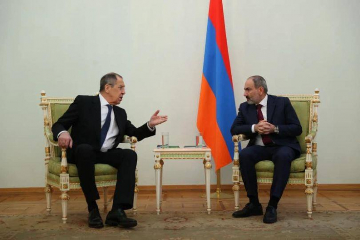 Լավրովը Երևանում է․ պատվիրակությունը հանդիպում է ՀՀ վարչապետ Նիկոլ Փաշինյանի հետ